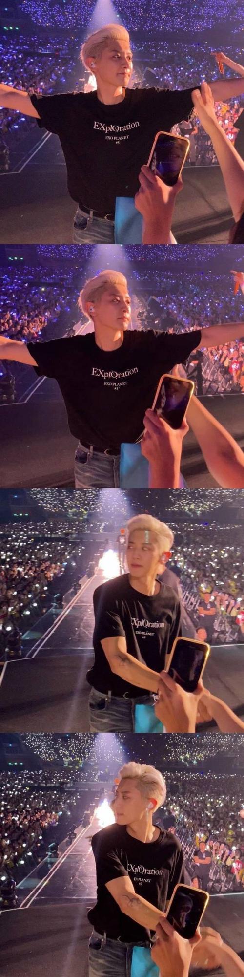 朴灿烈南韩最不上镜艺人演唱会生图676767