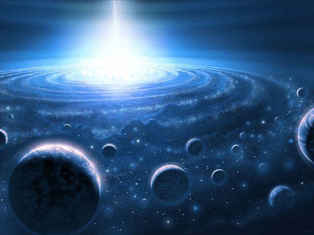 不过,也有些科学家认为宇宙的外面处于一种混沌且黑暗的状态,只有宇宙