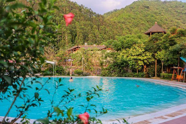 广西深山里藏着天然温泉,当地人夏天也来泡汤,是低调的养生胜地