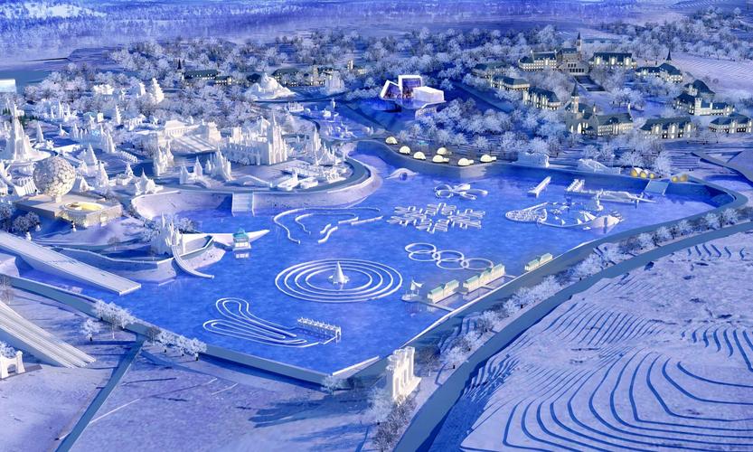 参观游览长春冰雪大世界