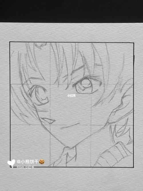 手绘|远山和叶_手绘_名侦探柯南影评_名侦探柯南_绘画_樱花_素描_薯条