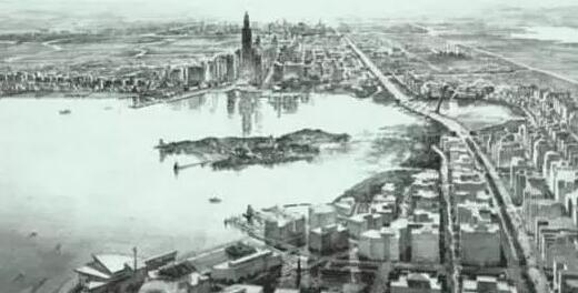 那时候园区才开始建设,金鸡湖还是一派地道的农村风光