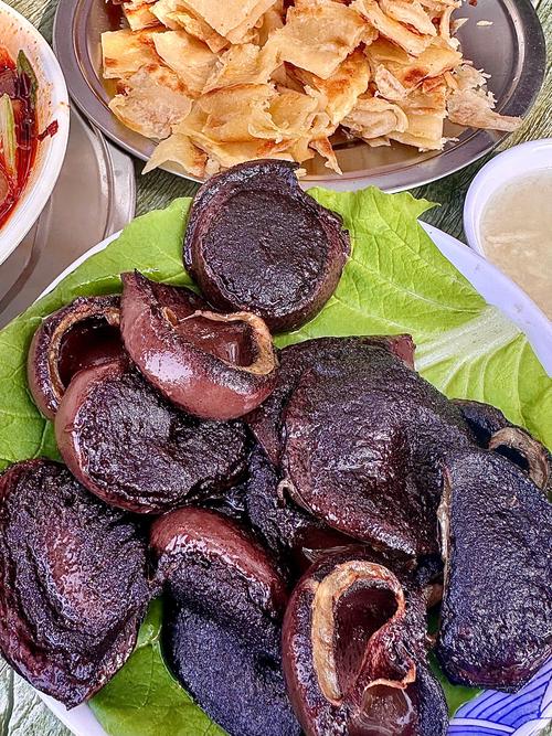 扁粉菜!煎灌肠!