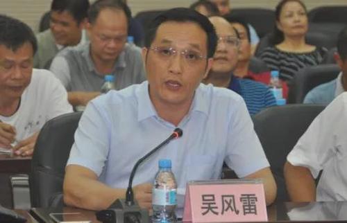 广西百色市政府秘书长吴风雷,任凌云县委书记