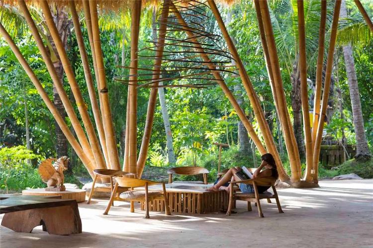 巴厘岛的竹屋!