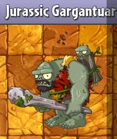 侏罗纪巨人僵尸作为巨人四天王之