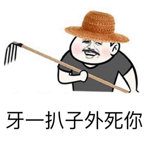 牙一扒子外死你表情包 - 日常表情包