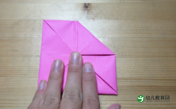 幼儿园折纸玫瑰花