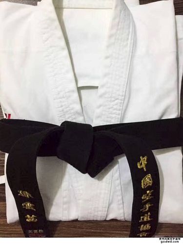 空手道腰带的由来与涵义