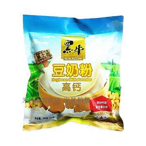 黑牛高钙豆奶粉700g克包邮 约23包 非转基因大豆 疆藏青甘宁不发