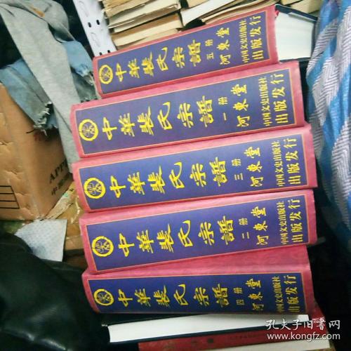 中华裴氏宗谱全五册
