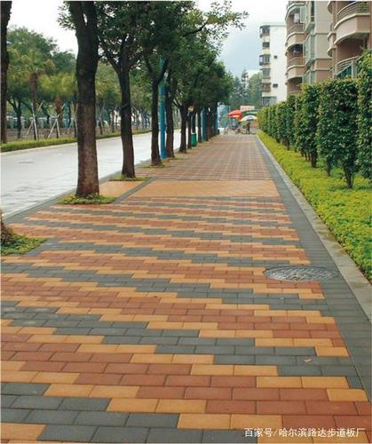「哈尔滨步道板厂」环保生态透水砖的价格及特性介绍