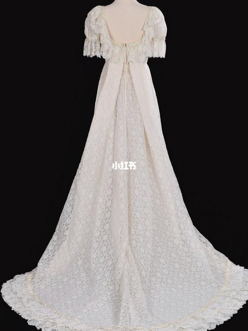vintage 梦中情裙1960s帝政风古董婚纱_婚纱_vintage