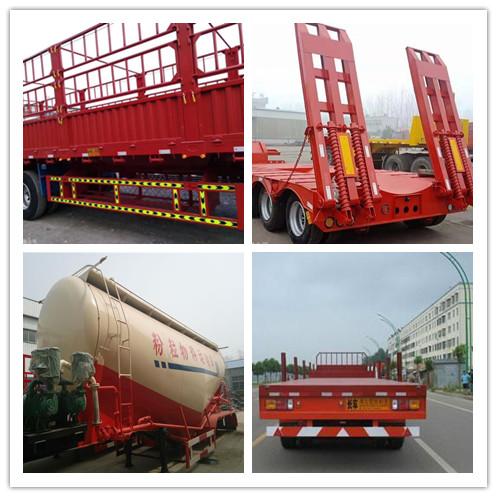 绥芬河13米仓栅式运输半挂车