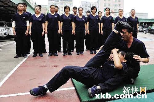 反恐培训基地深圳警花亮剑