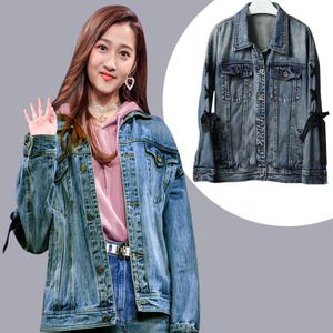 关晓彤同款牛仔外套