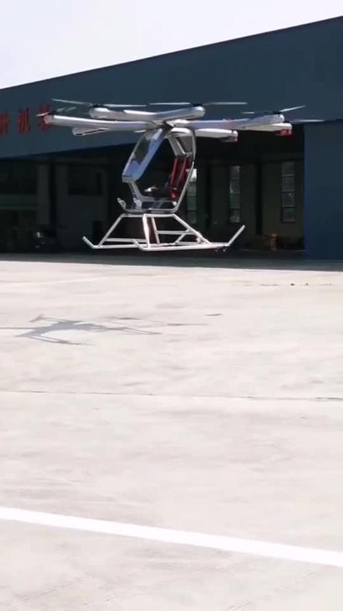 载人无人机测试