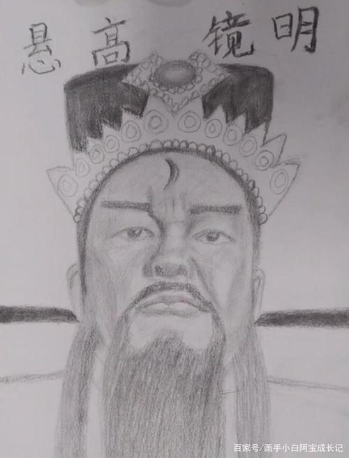 绘画万民世代敬仰的包青天,公正正义之化身.小民顶礼膜拜!