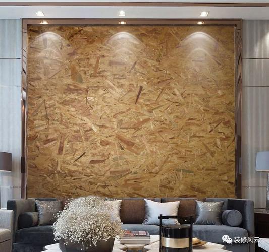 欧松板做背景墙基层