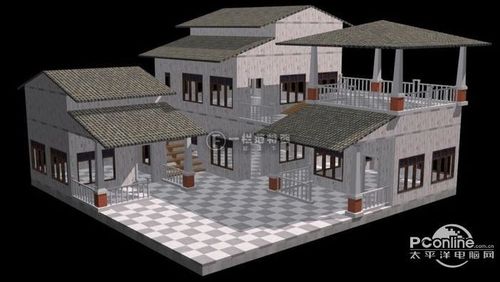 明日之后三栋独立楼庄园建造 三栋作用不同的独立楼房