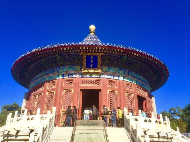 天坛公园—圜丘回音壁祈年殿
