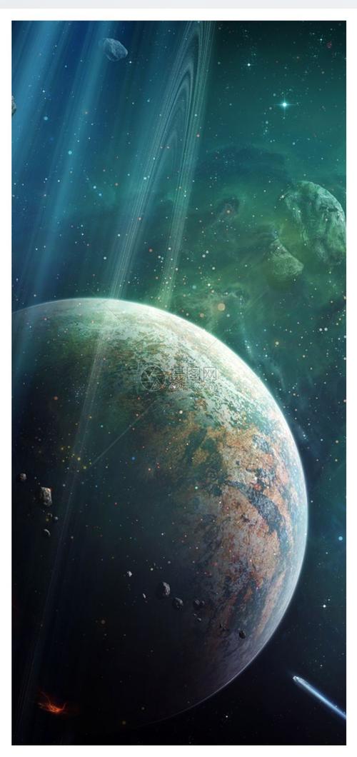 星空地球手机壁纸