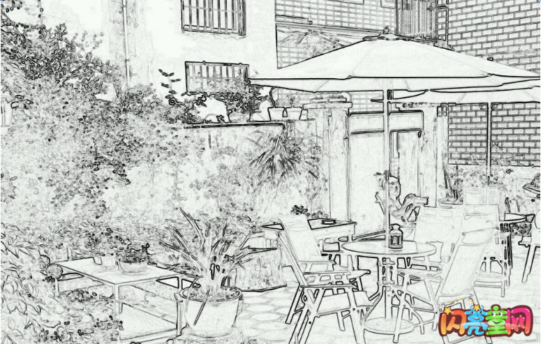 厦门特色风景简笔画