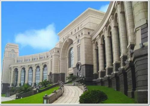 上海复旦大学-石材,grc幕墙