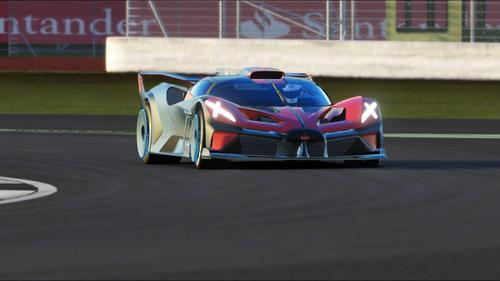 布加迪新车bolide真正的"火流星"一闪而过