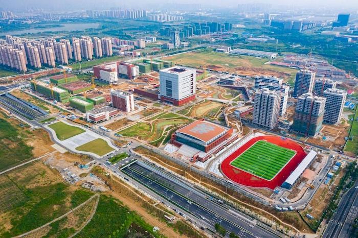 中国科大高新园区(一期)项目八栋单体顺利交付使用