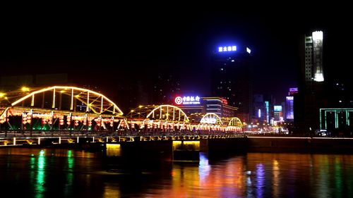 中山桥夜景
