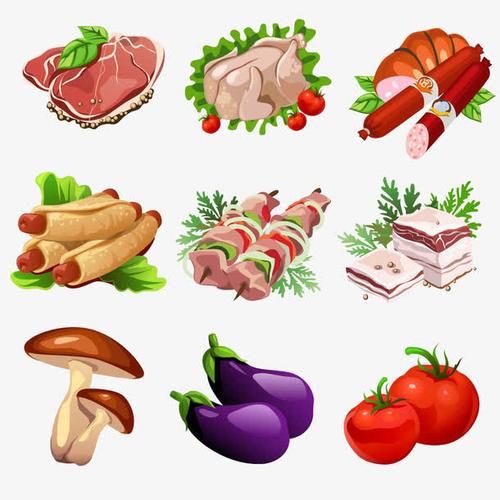 蔬菜肉类