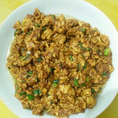 鸡蛋酱的做法图解1