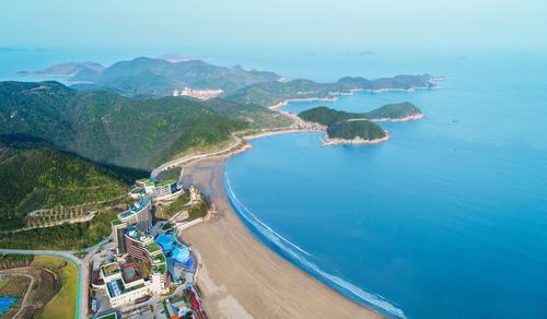 象山东海半边山图片