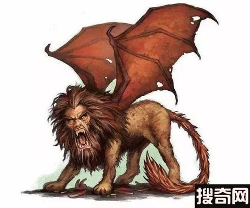 古希腊人头狮身蝎尾兽,一边唱歌一边捕食人类(残忍狡猾)