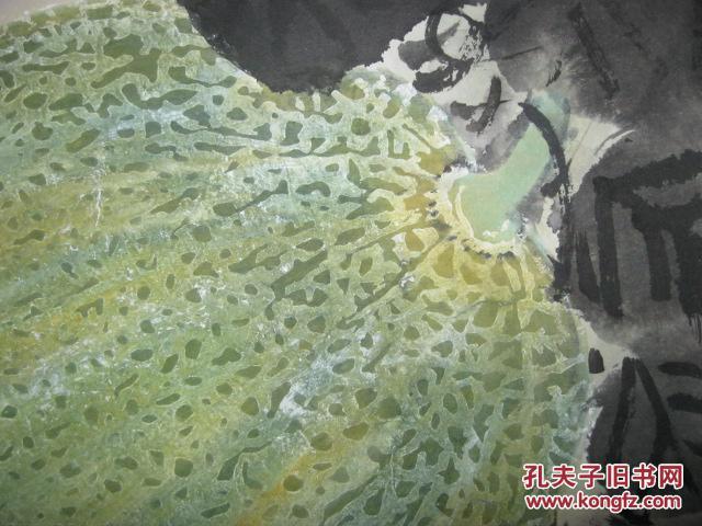 已故著名画家新疆瓜王王世昌19282010精品国画西域珍品立轴保真