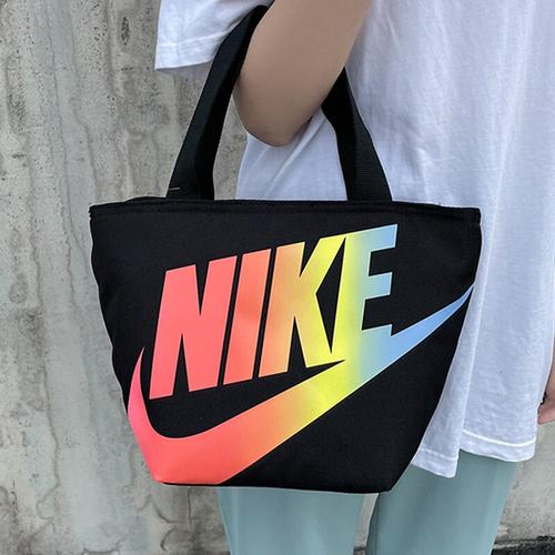 耐克手提包女包新款运动包拎包便携午餐包单肩包
