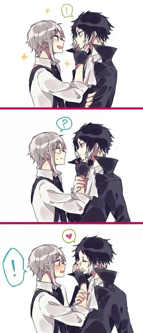 《文豪野犬》吃一口芥川龙之介x中岛敦的粮!新双黑真的是太甜啦!