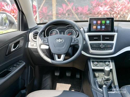 一汽奔腾_奔腾x40_2017款 1.6l 手动尊贵型_内饰图片-【汽车时代网】