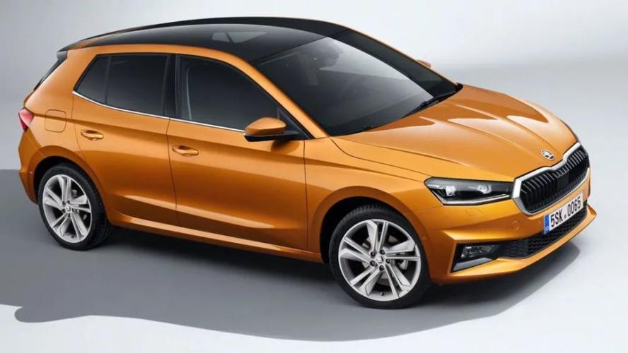 设计赏析:2021 skoda fabia 全新一代斯柯达晶锐