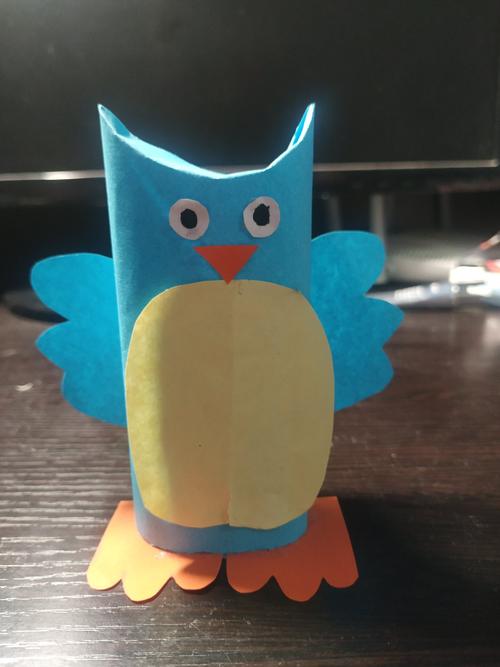 立体纸工——猫头鹰