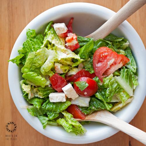 easy peasy romaine lettuce salad