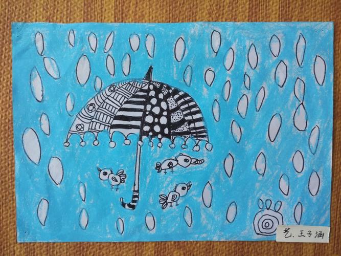 小水滴们的快乐线描