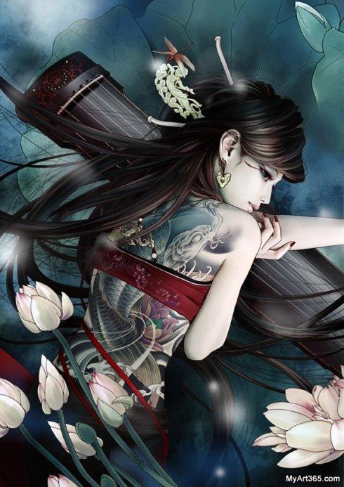 中国插画师 张小白