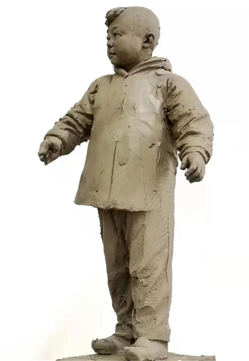 田跃民,中国著名雕塑家,画家,第二届南京青年奥林匹克运动会《九骏