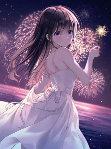 二次元壁纸i时间顺流而下生活逆水行舟