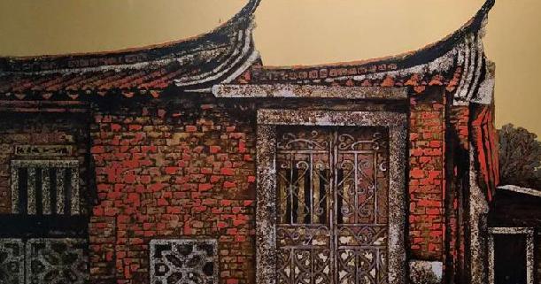 壮丽的闽南红砖古厝主要分布於福建厦,漳,泉等地,在台湾以金门最为