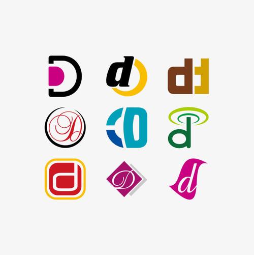 d字母logo下载