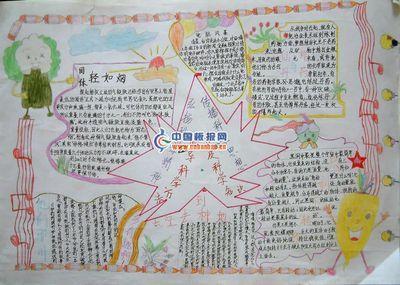 经典为友与博览同行的手抄报 与经典同行手抄报