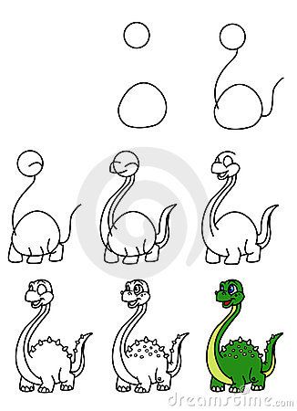 百度百科恐龙简笔画及名字